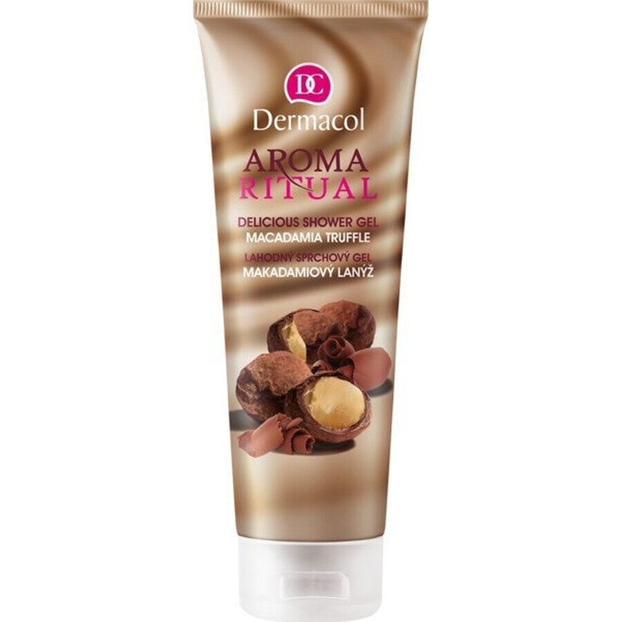 Dermacol Aroma Ritual Gel douche à la truffe de macadamia 1×250 ml, arôme de noix