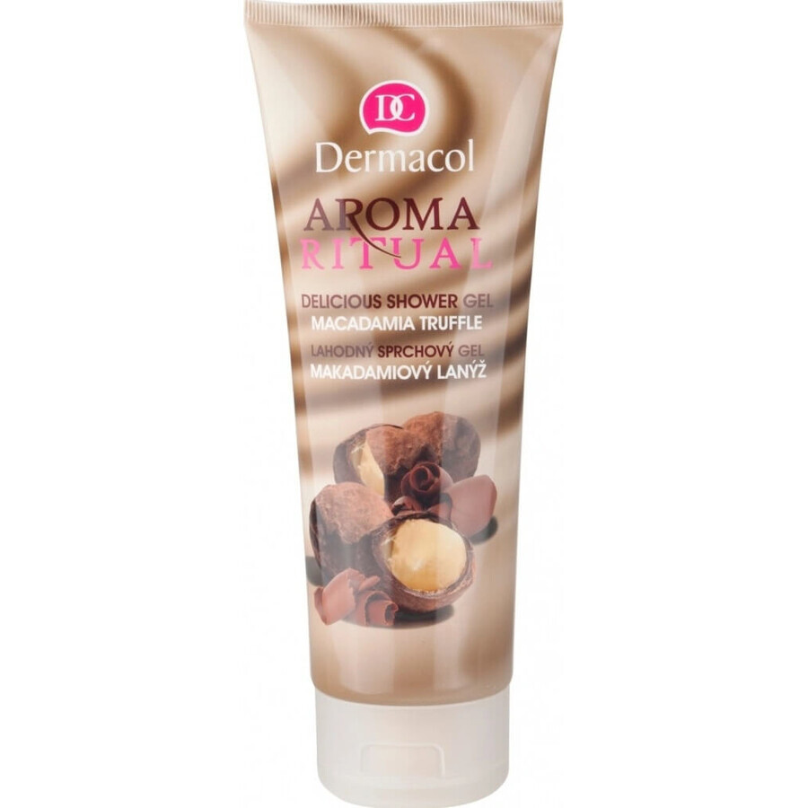 Dermacol Aroma Ritual Gel douche à la truffe de macadamia 1×250 ml, arôme de noix