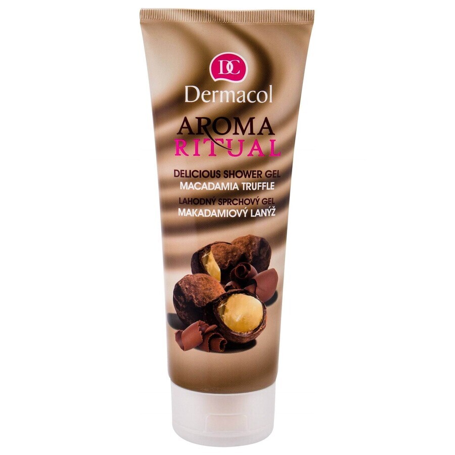 Dermacol Aroma Ritual Gel douche à la truffe de macadamia 1×250 ml, arôme de noix