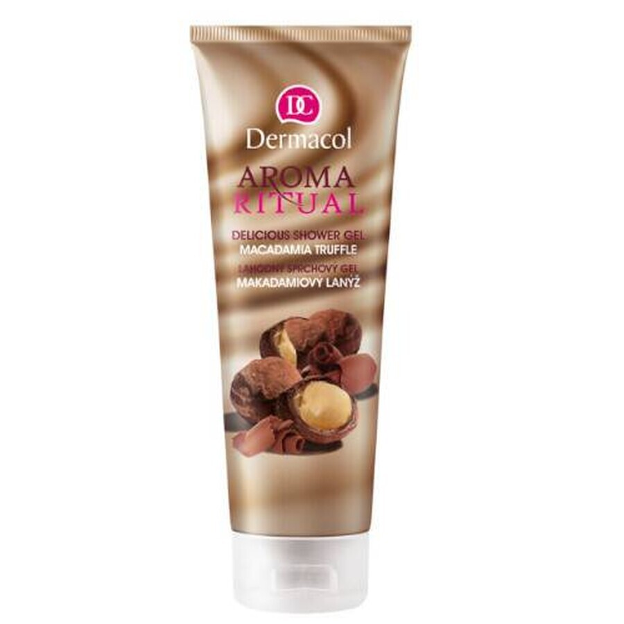 Dermacol Aroma Ritual Gel douche à la truffe de macadamia 1×250 ml, arôme de noix