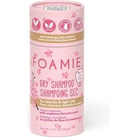 Champú seco Foamie Berry Berry Brunette para morenas 1×1 unid.