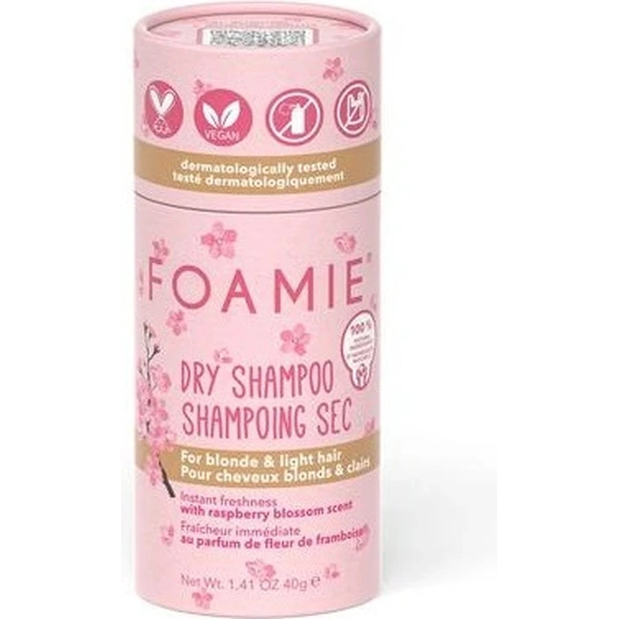 Champú seco Foamie Berry Berry Brunette para morenas 1×1 unid.