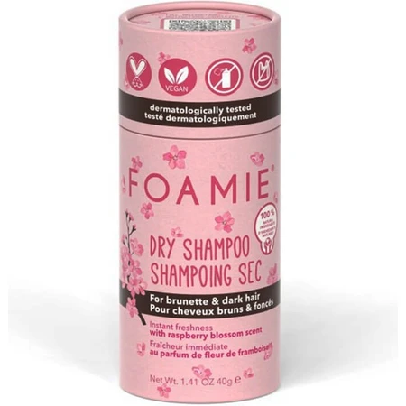Champú seco Foamie Berry Berry Brunette para morenas 1×1 unid.