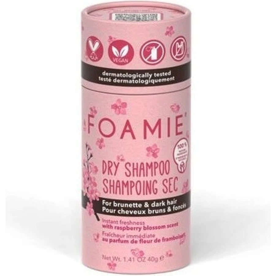Champú seco Foamie Berry Berry Brunette para morenas 1×1 unid.