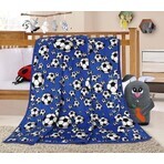 Babydecke ELLA 1003/153 N 100x150cm Ball blau 1×1 St., Babydecke