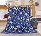 Babydecke ELLA 1003/153 N 100x150cm Ball blau 1&#215;1 St., Babydecke