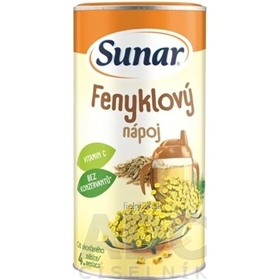 Sunar Oplosbare drank Venkel 1×200 g