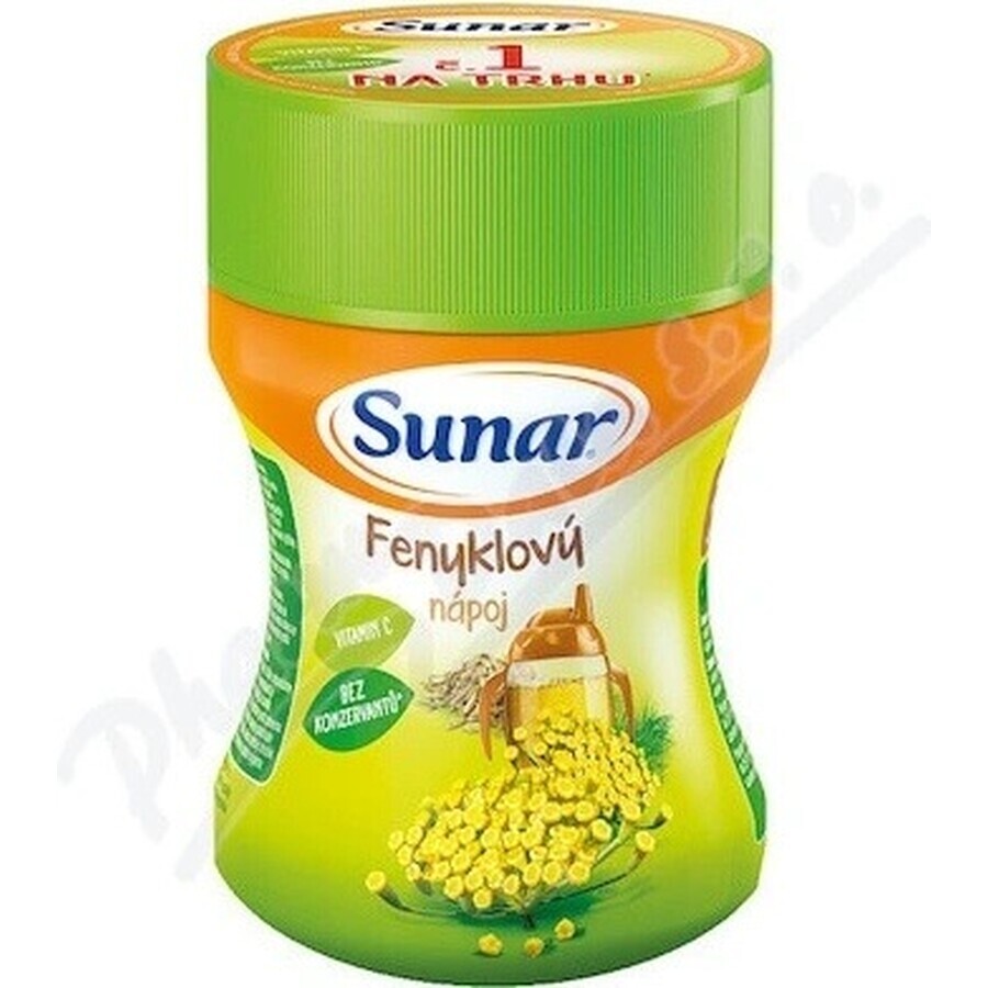 Sunar Oplosbare drank Venkel 1×200 g