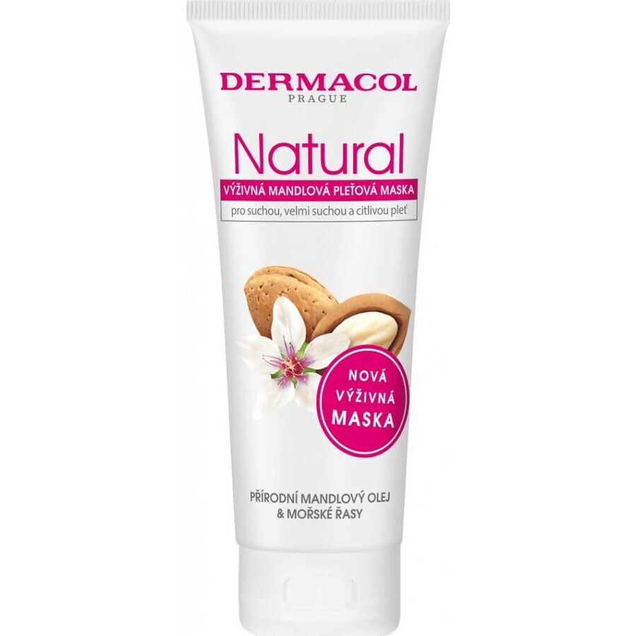 Dermacol NATURAL NATURAL Nourishing Almond Face Mask 1×100 ml, face mask