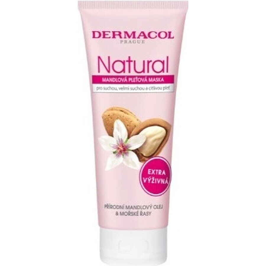 Dermacol NATURAL NATURAL Nourishing Almond Face Mask 1×100 ml, face mask