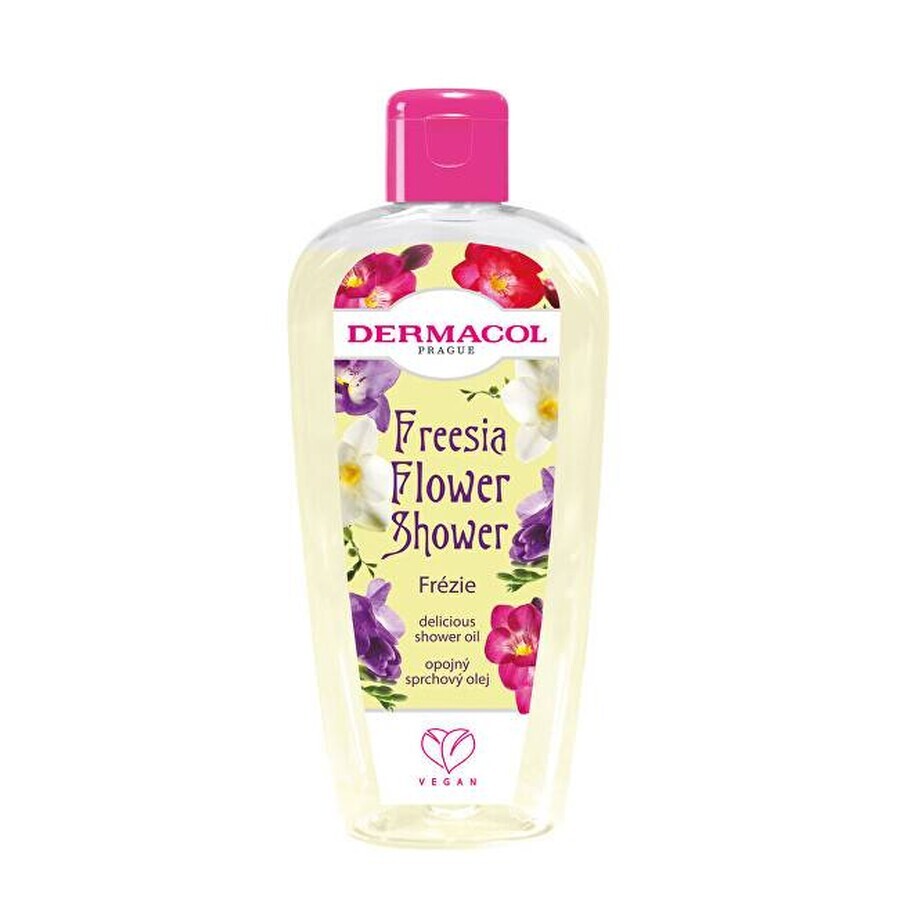 Dermacol Huile de douche aux fleurs Freesia 1×200 ml, huile de douche