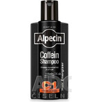 ALPECIN Energising Energiser Coffein Shampoo C1 Black Edition 1×375 ml, Shampoo