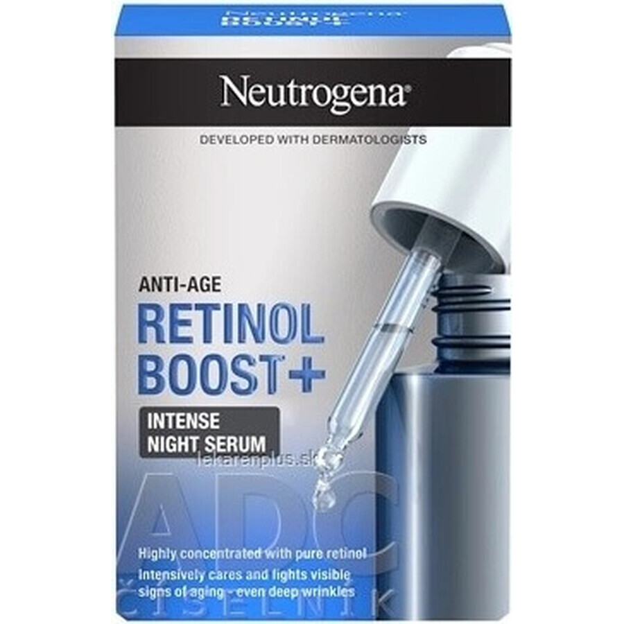 NEUTROGENA® Retinol Boost+ Serum Intensivo de Noche 1×30 ml, serum de noche