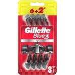 Gillette Blue3 Nitro 6+2 Stück 1×9 Stück