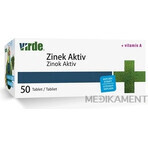 VIRDE ZINOK ACTIV + VITAMINA A 1×50 tbl, integratore alimentare