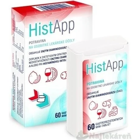 HistApp 1×60 tbl: ceny i cechy