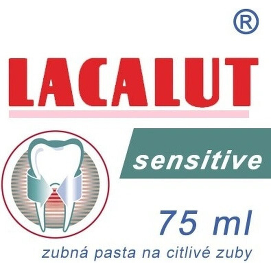 LACALUT SENSITIVE TOOTH Paste für empfindliche Zähne 1×75 ml, Paste