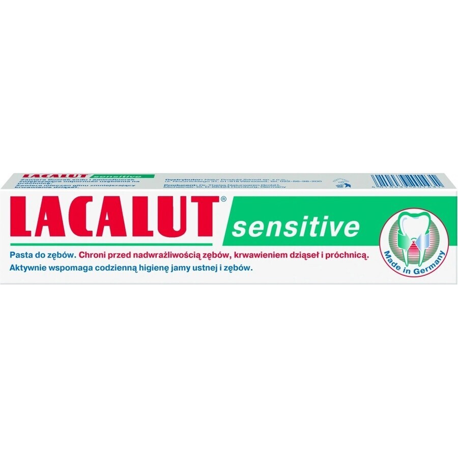 LACALUT SENSITIVE TOOTH Paste für empfindliche Zähne 1×75 ml, Paste