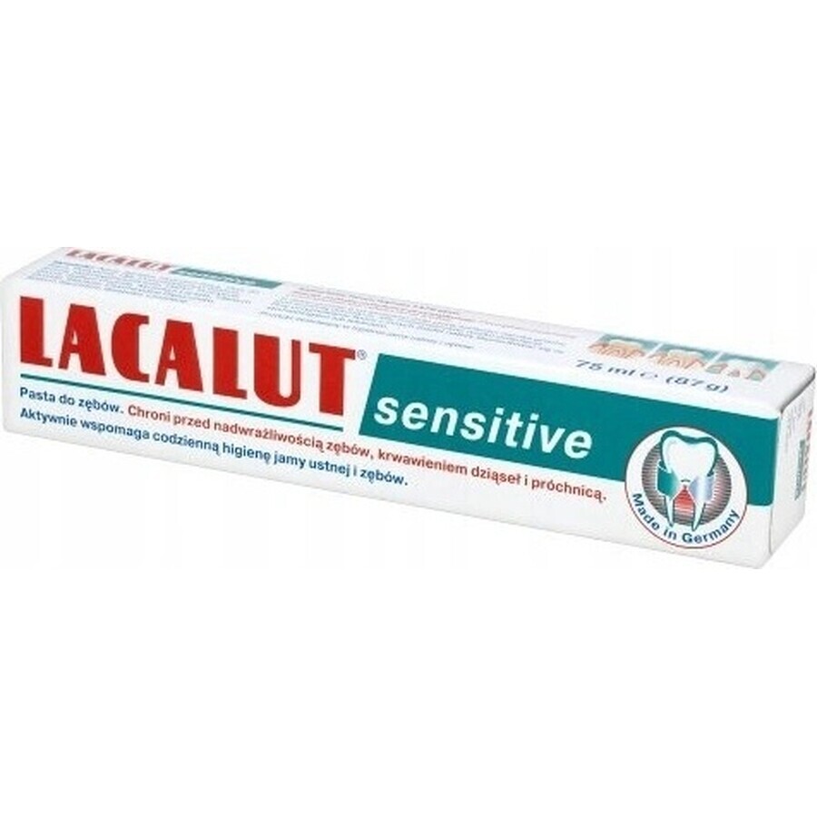 LACALUT SENSITIVE TOOTH Paste für empfindliche Zähne 1×75 ml, Paste