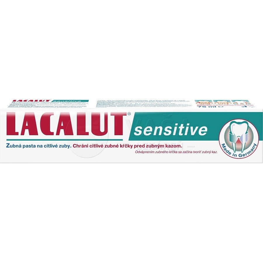 LACALUT SENSITIVE TOOTH Paste für empfindliche Zähne 1×75 ml, Paste