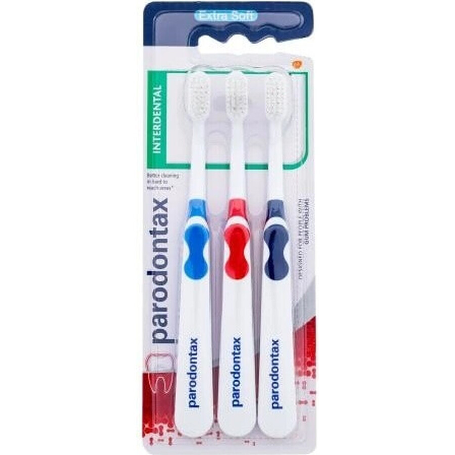 Parodontax Interdental Triopack Extra Soft 1×3 Stück, Zahnbürste