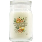 Vela perfumada Yankee Candle Signature Large White Spruce & Grapefruit 1×567 g, vela perfumada