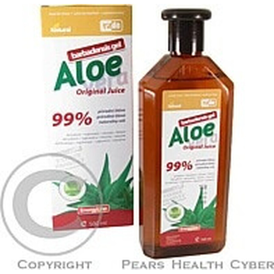 VIRDE ALOE VERA ALOE VERA barbadensis Gel 1×500 ml, Originalsaft