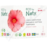 ECO BY NATY Tampons für Frauen (18 Stück) - super 1×18 Stück