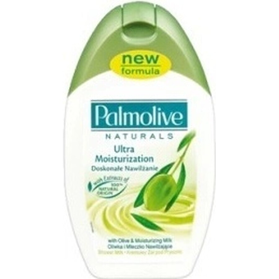 Gel douche Palmolive Nat.Olive Milk 1×250 ml, hydratant et nourrissant pour la peau