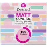 Dermacol Mattifying Papers Matt Control 1×100 pcs, mattifying papers