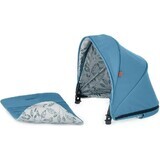 PETITE&MARS Royal Ocean Blue 1×1 stroller awning Royal Ocean Blue 1×1 pcs, stroller awning