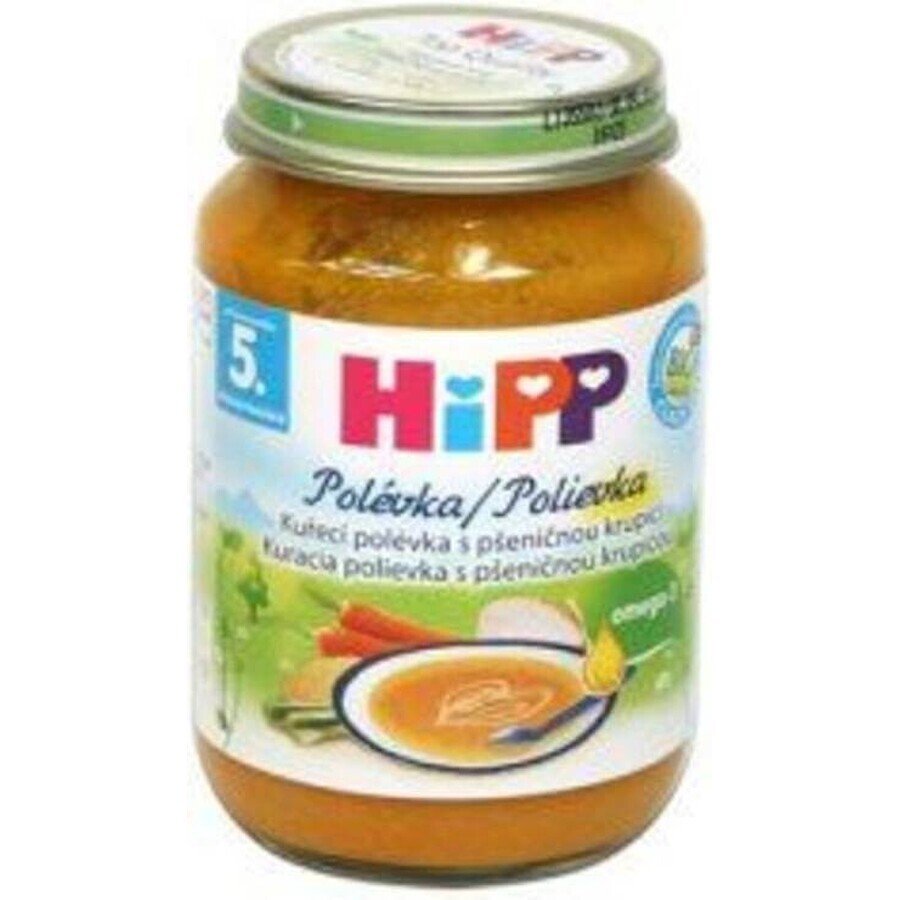 ZUPPA DI VERDURE BIOLOGICHE Con carne di tacchino 1×190g, guarnizione, zuppa di verdure