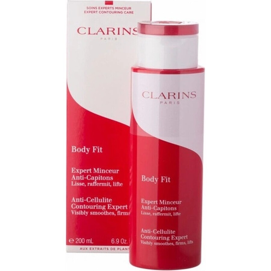 Clarins Verstevigende Anti-Cellulitis Lichaamscrème Body Fit 1×200 ml, anti-cellulitis lichaamscrème