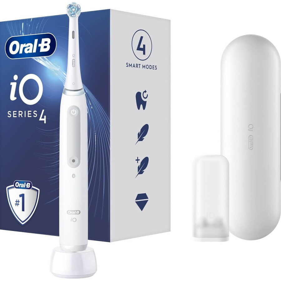 Toothbrush Oral B iO Series 4 White 1×1, electric toothbrush