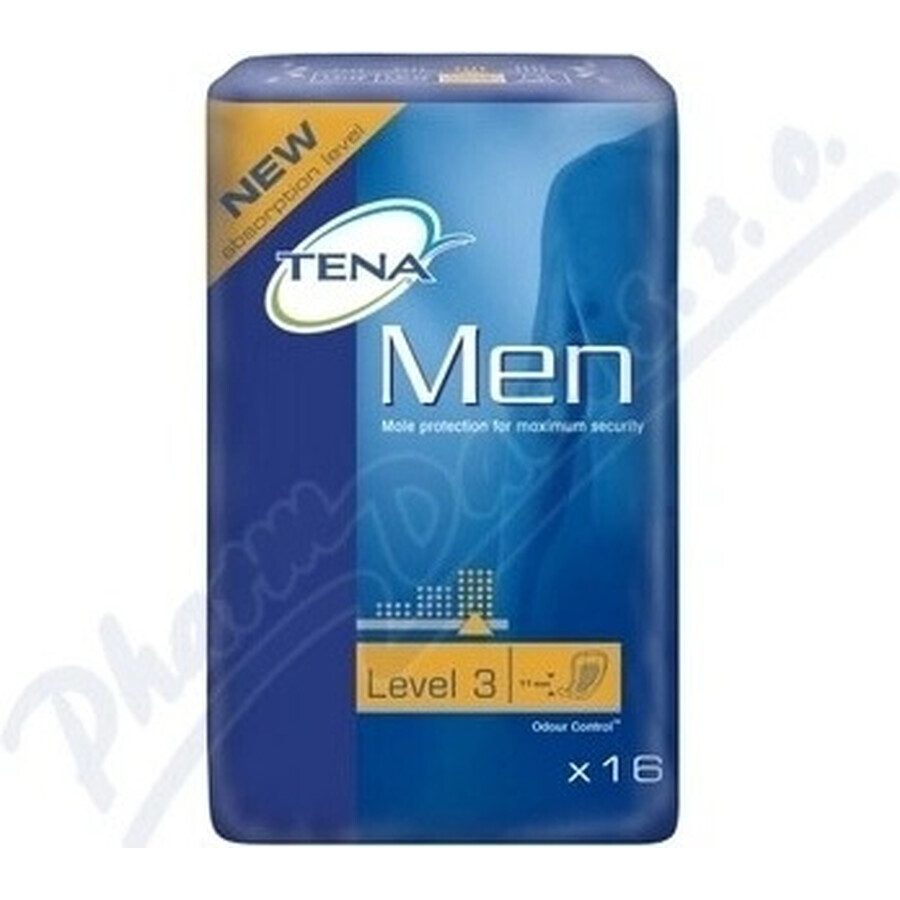 TENA Men Level 3 1×16 buc, tampoane pentru incontinență pentru bărbați