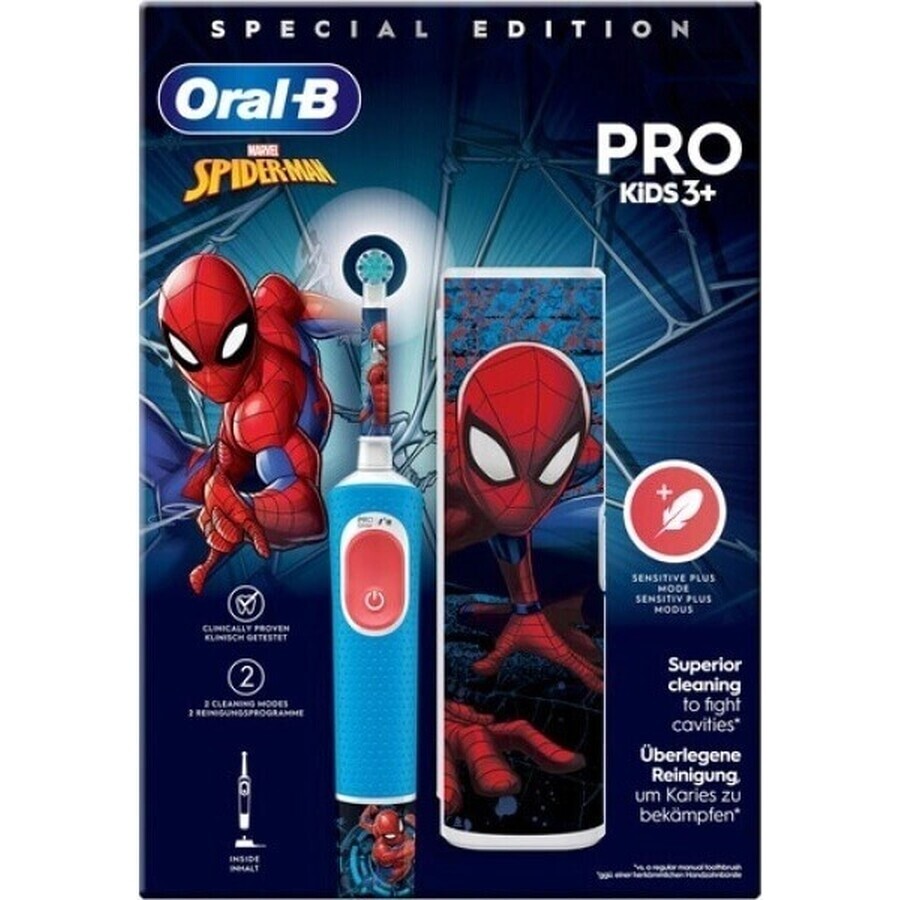 Oral B EK Pro Junior 3+ Spiderman 1×1 elektrische Zahnbürste