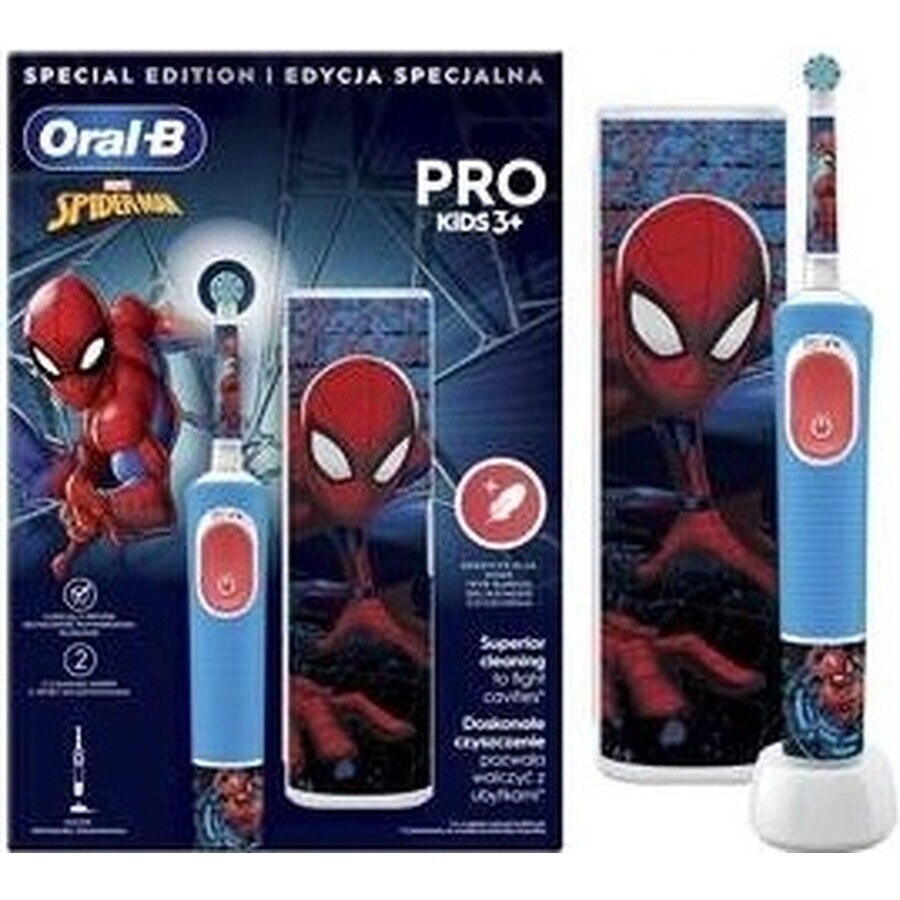 Oral B EK Pro Junior 3+ Spiderman 1×1 elektrische Zahnbürste