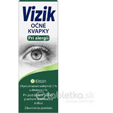 VIZIK OPH GTT FOR ALLERGIES 1×10ml, Allergie-Augentropfen