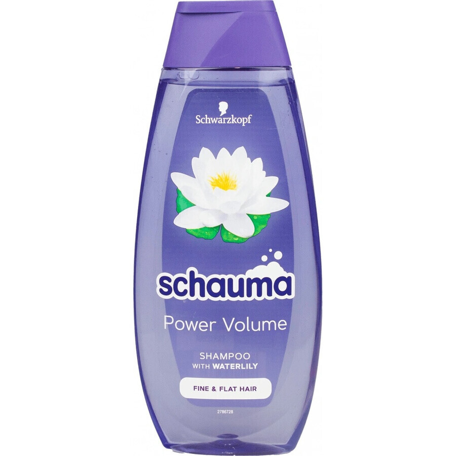 Schauma Șampon Power Volume 48H 1×400 ml, șampon