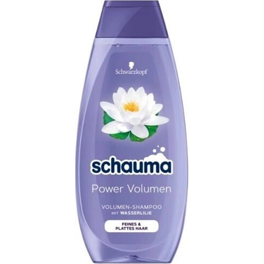 Schauma Șampon Power Volume 48H 1×400 ml, șampon