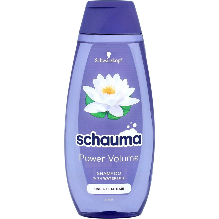 Schauma Șampon Power Volume 48H 1×400 ml, șampon