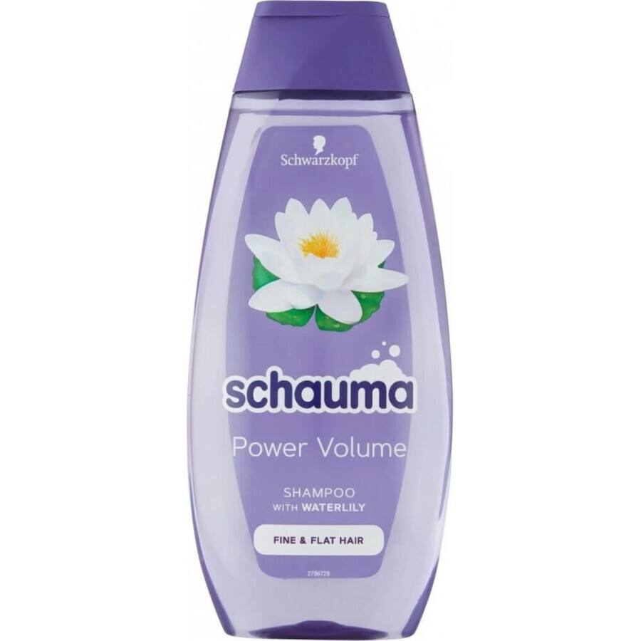 Schauma Șampon Power Volume 48H 1×400 ml, șampon