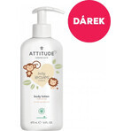 ATTITUDE Baby leaves loțiune de corp cu aromă de suc de pere 1×473 ml, loțiune de corp pentru copii