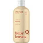 ATTITUDE Baby leaves loțiune de corp cu aromă de suc de pere 1×473 ml, loțiune de corp pentru copii