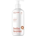 ATTITUDE Baby leaves loțiune de corp cu aromă de suc de pere 1×473 ml, loțiune de corp pentru copii