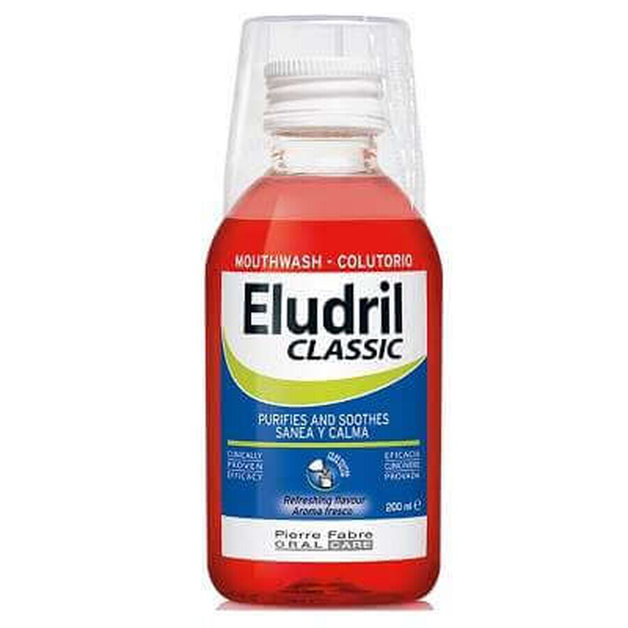 Chlorhexidine mouthwash, 200ml, Eludril