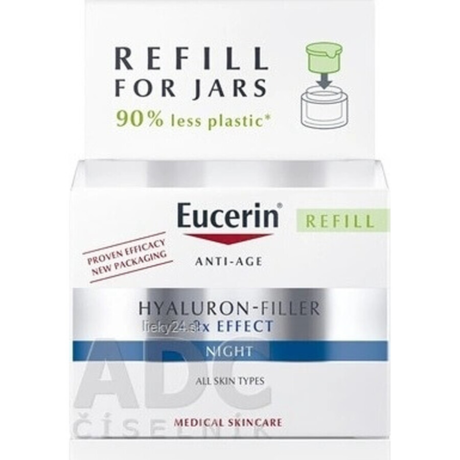 Eucerin HYALURON-FILLER+3xEFFECT Crème de Nuit REFILL 1×50 ml