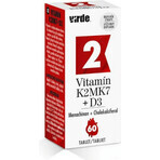 VIRDE VITAMIN VITAMINA K2 MK7 + D3 tbl 1x60 unid.