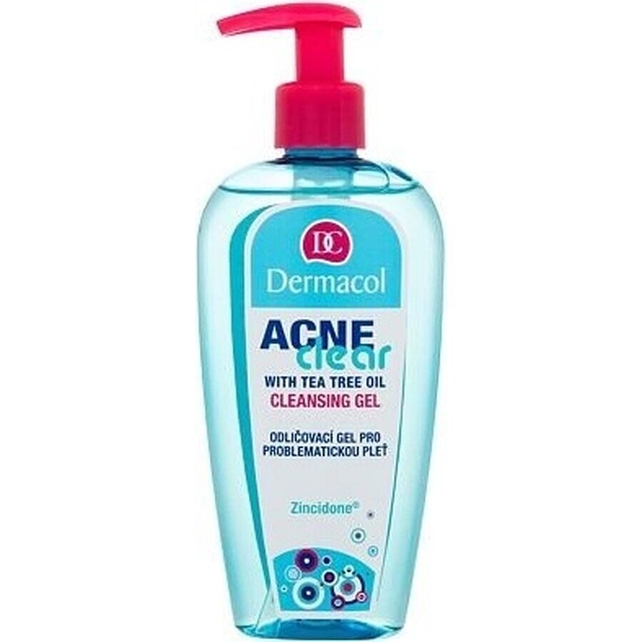 DERMACOL ACNECLEAR cleansing gel 1×200 ml, cleansing gel