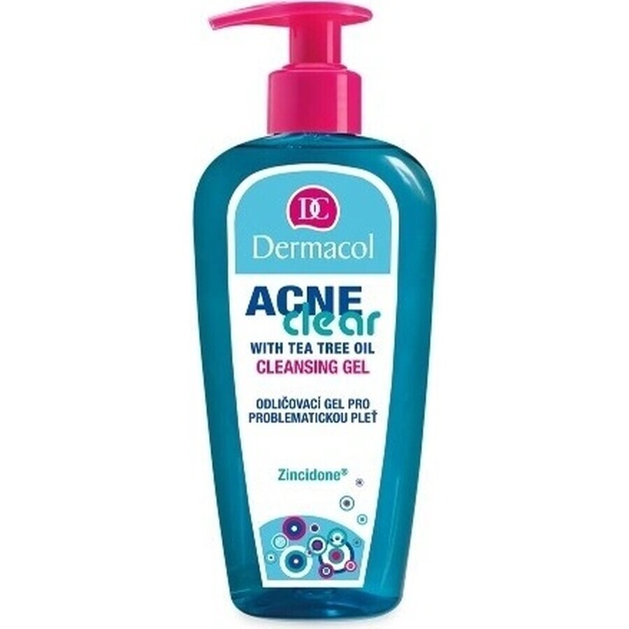 DERMACOL ACNECLEAR cleansing gel 1×200 ml, cleansing gel